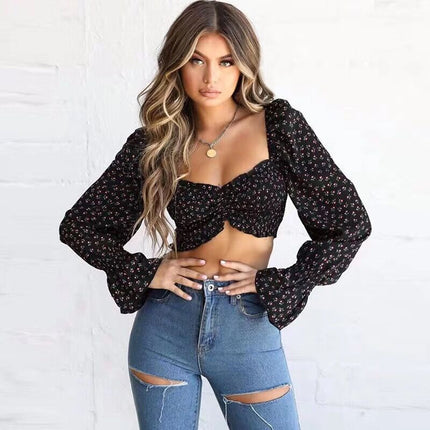 Feelin' My Self Poka Dot Top