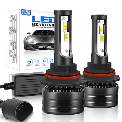 For Pontiac Grand Am 1999 2000 2001 2002 2003 2004 2005 LED Headlight Bulbs 9007 HB5 High and Low Beam 2pcs