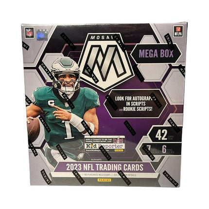 2023 Panini NFL Mosaic Football Hobby Mega Box (Camo Red Parallels!)