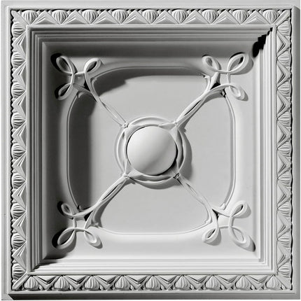 24"W x 24"H x 2 7/8"P Colonial Ceiling Tile