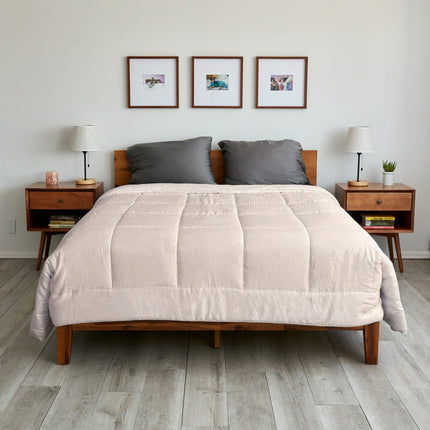 Sheets & Giggles Eucalyptus Lyocell Comforter - King, Pearl