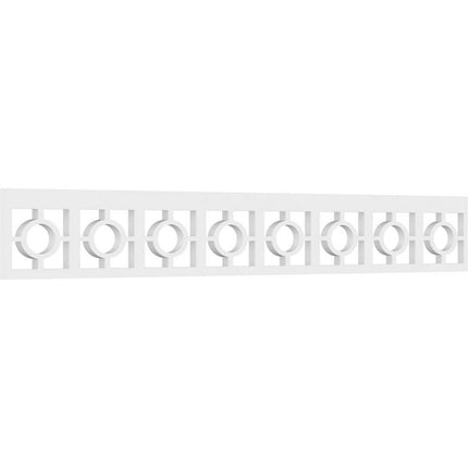 6"H x 5/8"P x 48"L Koroluck Architectural Grade PVC Running Trim