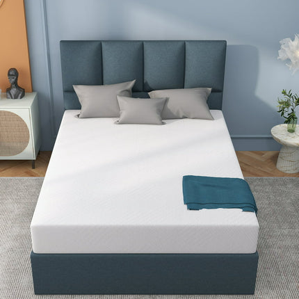 6 Inch Memory Foam Mattress Green Tea Mattress Medium Firm,Twin