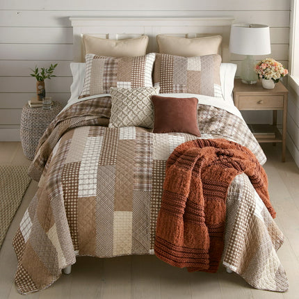 Highland Plaid 3 Piece Cotton Queen Quilt Set from Your Lifestyle by Donna Sharp