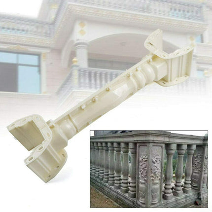 ANQIDI 35" DIY Balustrades Mold Roman Column Railing Concrete Plaster Garden Casting Mould White for Balcony Garden Decor
