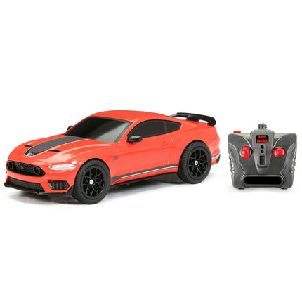 Adventure Force (1:24) Ford Mustang Mach 1 Battery Radio Control Red Sports Car, 2423-13R