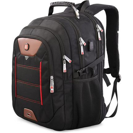 Aokur 18.4 Inch Backpack for Men, Extra Large Travel Laptop Backpack with USB Charging Port, TSA Friendly Business School Computer Bag, Water Resistant Anti Theft College Laptop Bag(18.4 Inch)
