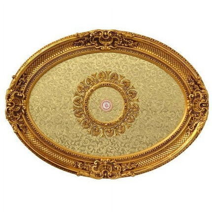 Art Frame Direct Rocaille Oval Chandelier Ceiling Medallion
