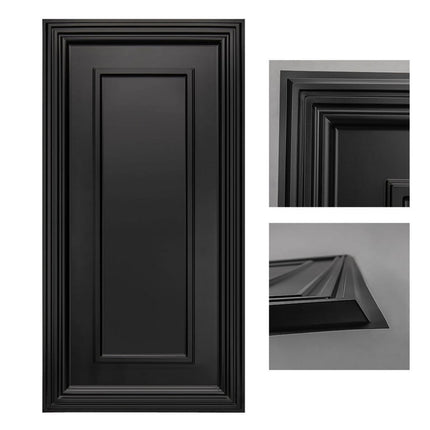 Art3d Drop Ceiling Tiles,PVC Ceiling Tile,2x4 ft. (Pack of 12) Black