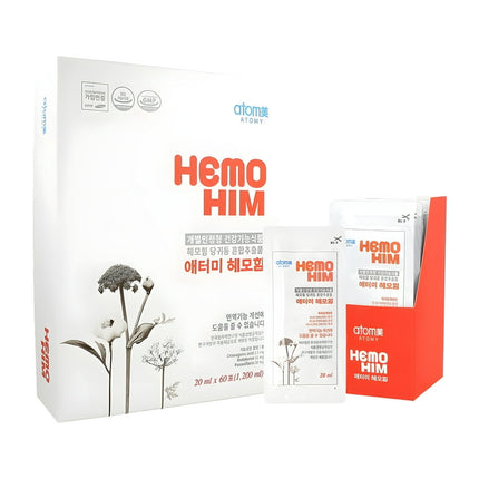 Atomy New Hemohim Herbal Extract Bone Supplement for Strong Immune System 20ml x 60pouch(1,200ml)
