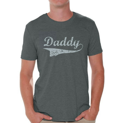 Awkward Styles Daddy Shirt Father Tshirt Graphic Mens Tshirt Vintage Tops for Best Dad Fathers Day Gift for Dad Daddy Gifts from Daughter Daddy Gifts from Son Best Dad Ever Tshirt