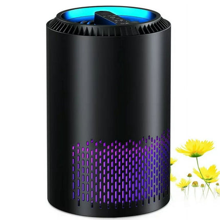 BREEZOME DH-JH01 HEPA Air Purifier Remove PM10, PM2.5, Dust, Cotton Lint, Hair for Home, Black