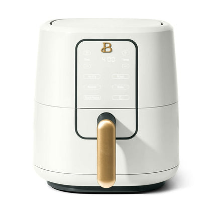 Beautiful 3 Qt Air Fryer with TurboCrisp Technology, White Icing by Drew Barrymore