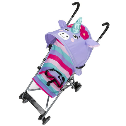 Cosco Kids Comfort Height Character Umbrella Stroller, Unicorn
