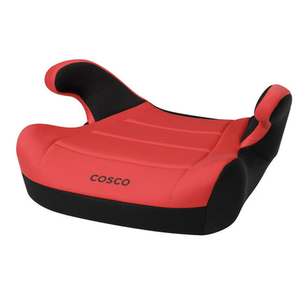 Cosco Kids Rise LX Booster Car Seat, Racecar Red