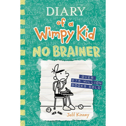 Diary of a Wimpy Kid: No Brainer (Diary of a Wimpy Kid Book 18) (Hardcover)