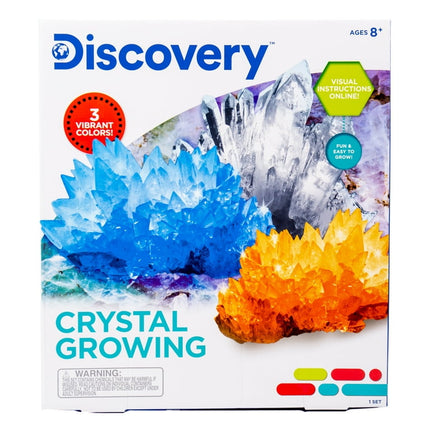 Discovery Crystal Growing, Grow Your Own Crystals Science Kit, Boys and Girls, Teen, Ages 12+