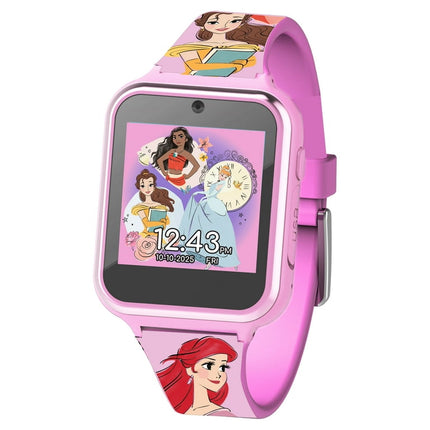 Disney Princess Female Child iTime Smart Watch in Pink with Silicone Strap (PN4395WM)