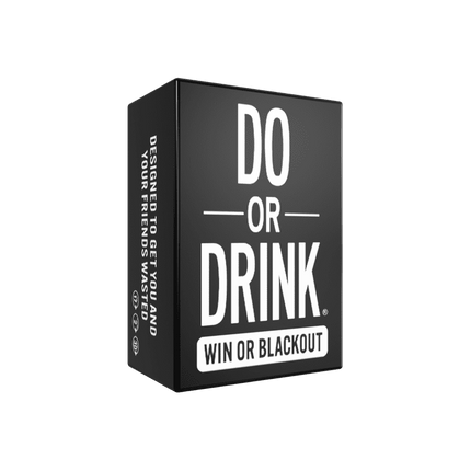 Do or Drink - Party Card Game - for College, Camping, 21st Birthday, Parties - Funny for Men & Women