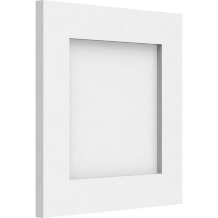 Ekena Millwork 12"W x 12"H x 5/8"P Cornell Flat Panel Decorative Wall Panel