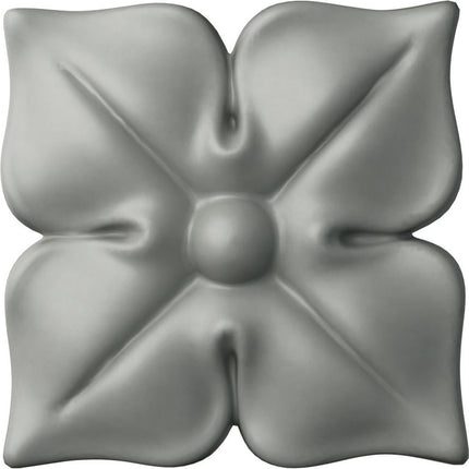 Ekena Millwork 4 3/8"W x 4 3/8"H x 3/4"P Kaya Flower Small Onlay