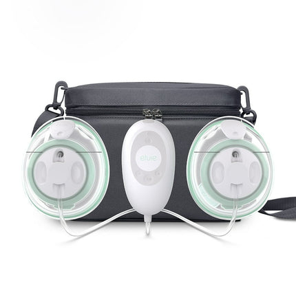 Elvie EB01-02-PLUS Stride Plus Hands-Free, Hospital-Grade Electric Breast Pump - White