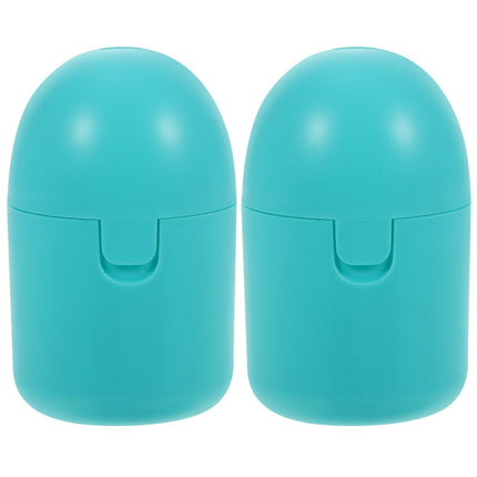 FRCOLOR 2pcs Menstrual Cups Storage Box Women Personal Items Microwave Steamer Menstrual Organizer