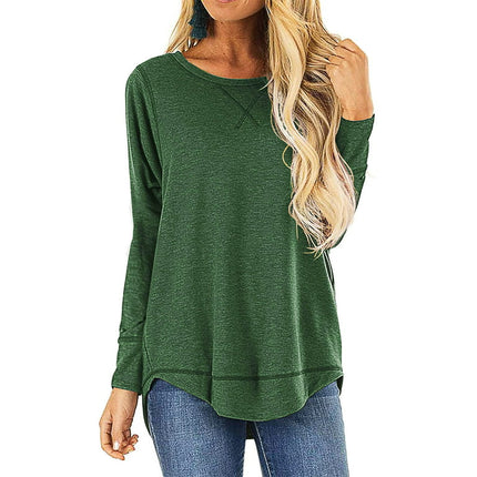Fantaslook Womens Fall Tops Long Sleeve Shirts Casual Tunic Top Basic T Shirts Tees