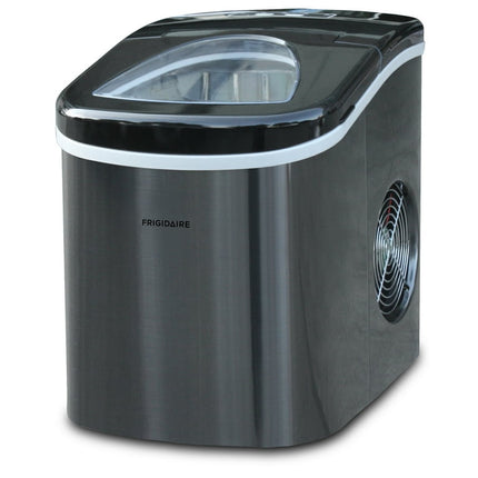 Frigidaire 26 lb. Countertop Ice Maker (Ice Nuggets) EFIC117-SS, Black Stainless Steel