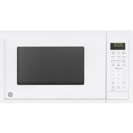 GE® 0.9 Cubic Foot Capacity Countertop Microwave Oven, White, JES1095DMWW