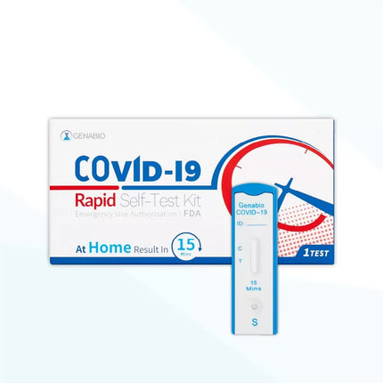 Genabio COVID-19 Rapid Self-Test Kit, 1 Test