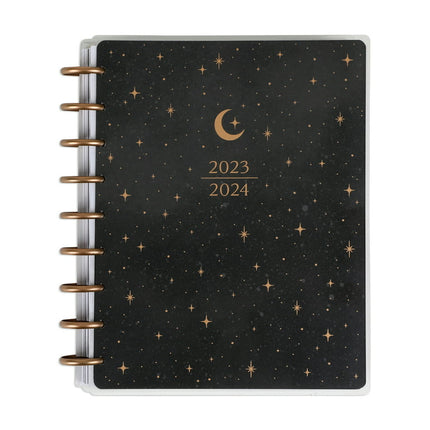 Happy Planner Dated 18 Month Planner, July 2023 – Dec 2024, Vertical Layout, Celestial Elegance, Classic Sized 9.25” x 7”