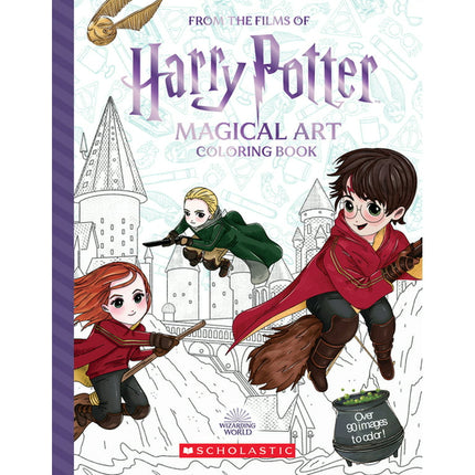 Harry Potter: Magical Art Coloring Book (Harry Potter) (Paperback)
