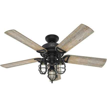 Hunter Starklake 52 Led Starklake 52" 5 Blade Indoor / Outdoor Led Ceiling Fan - Natural