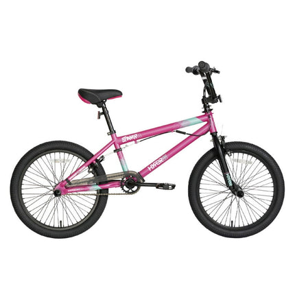 Hyper Bicycles 20" Girl's Spinner BMX Bike for Kids, Pink, Recommended for Ages 8 to 13 Years Old