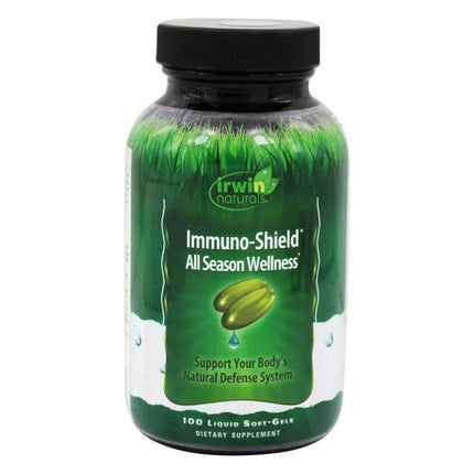 Irwin Naturals Immuno-Shield All Season Wellness For Body's Natural Defense System - 100 Count