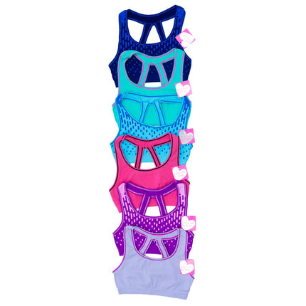 Just Love Girls Bras (Pack of 6) (6 Pack - Group 3, Medium / 34A)