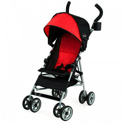 Kolcraft Cloud Umbrella Stroller, Two-Tone Red, (18" W x 28.5" L x 38.25" H)