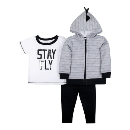 Little Star Baby & Toddler Boy 3Pc Outfit Set, Size 6 Monts - 5T