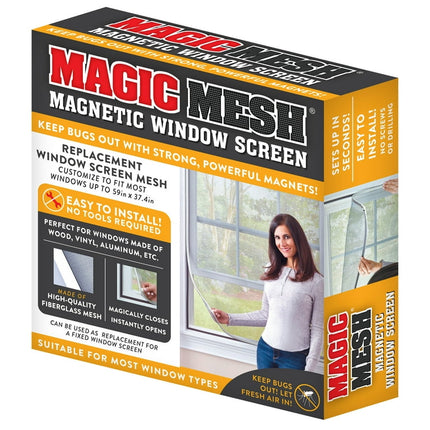 Magic Mesh Magnetic Window Screen EA