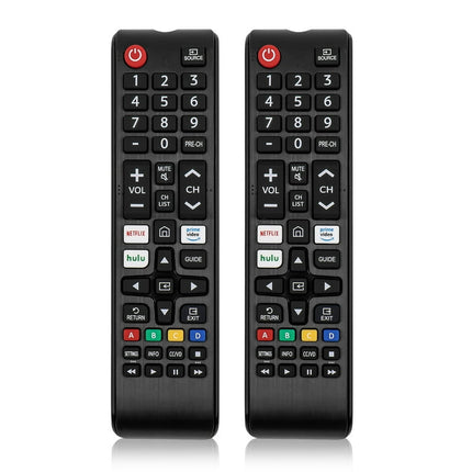 Merry Christmas (Pack of 2) Newest Universal Remote Control for All Samsung TV Remote, Replacement Compatible with All Samsung LED LCD HDTV 3D Smart TVs Models