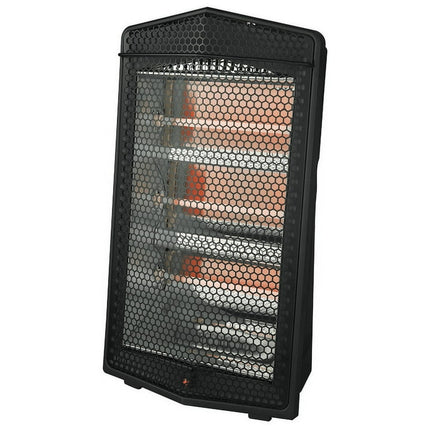 Midea 1500W Quartz Electric Space Heater, MSH20Q3ABB, Black