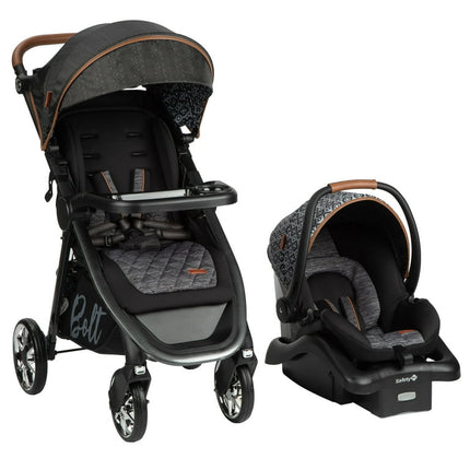 Monbebe Bolt Travel System Stroller, Urban Boho