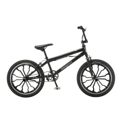 Mongoose Rebel Boys 20 inch Kids BMX Bike, Ages 7-13, Black