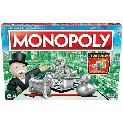 Monopoly Board Game for Kids and Family Ages 8 and Up, 2-6 Players