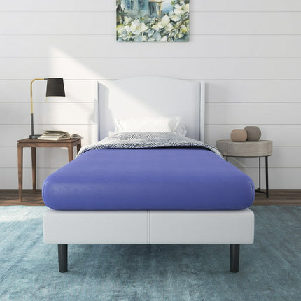 NapQueen Twin Mattress, Rainbow 5" Memory Foam Twin Mattress, Blue, CertiPUR-US Certified, Mattress in a Box