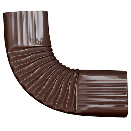 Near 90 degree Downspout Elbow - Style B - 2x3 - Brown