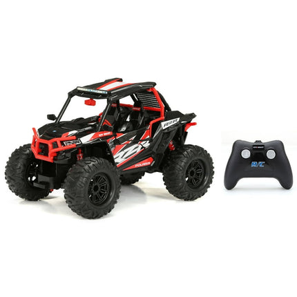 New Bright (1:14) Polaris RZR Battery Radio Control Red ATV 2.4GHz USB, 1475U-2R