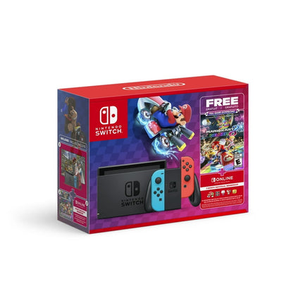 Nintendo Switch™ Mario Kart™ 8 Deluxe Bundle (Full Game Download + 3 Mo. Nintendo Switch Online Membership Included)