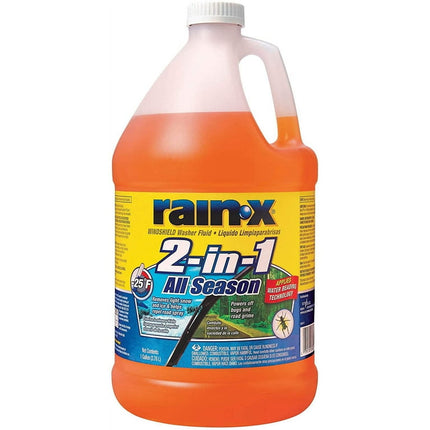 Rain-X 1-Gal. 2-in-1 Windshield Washer Fluid, 2 pk.